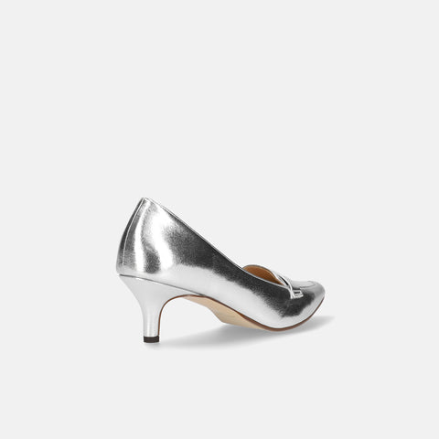 10% OFF: 2024SSBI: Loafer style pumps (5725) Silver
