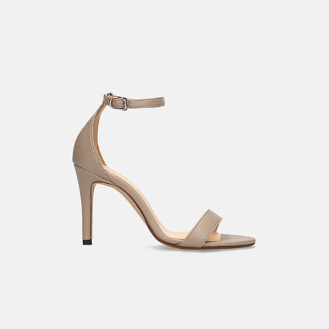 15% OFF: 2024SS: High Heel Line Sandals (3570) Greige