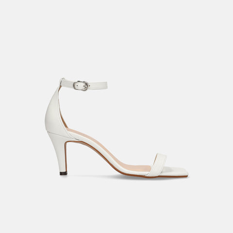 2026SS：シンプル ストラップ サンダル（735）ホワイトグレー