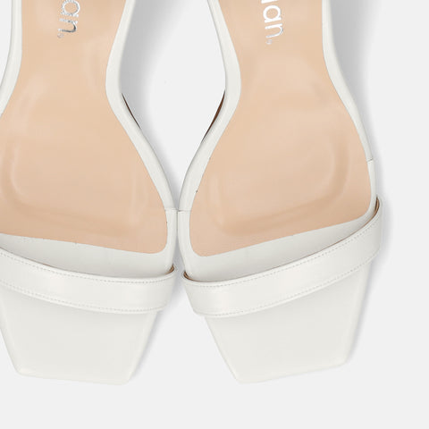 2026SS：シンプル ストラップ サンダル（735）ホワイトグレー